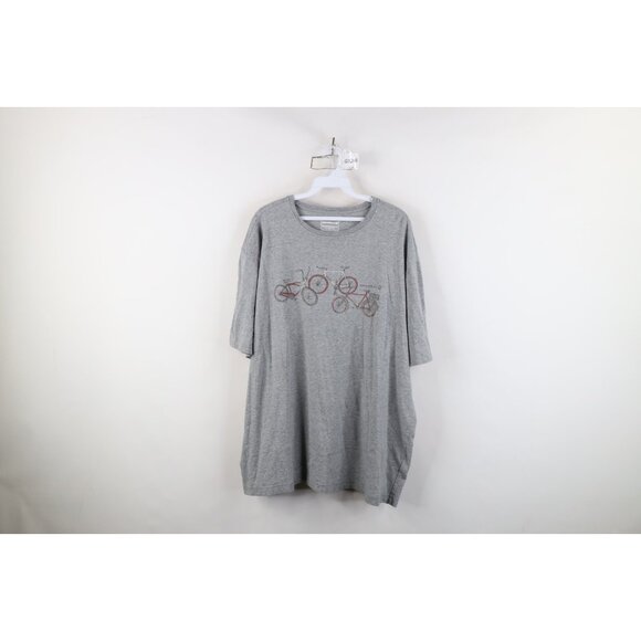 Merrell Mens 2XL XXL Distressed Reflective Bicycle Cycling Short Sleeve T-Shirt - Picture 1 of 13